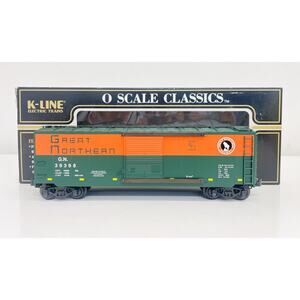 K-Line Great Northern Classic Boxcar #39398 K761-1591 EX